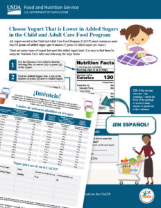 Added Sugars Yogurt EN-SP