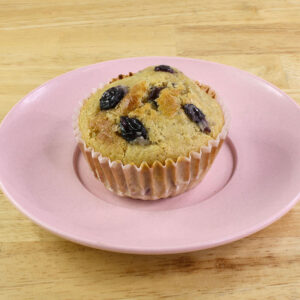 Lemon Blueberry Corn Muffin